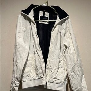 Tommy Hilfiger Women's White Bomber Jacket